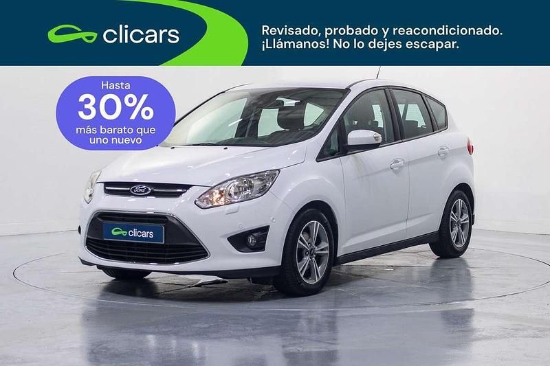 Usado Ford C-MAX 116 CV (85 kW) 2015 Blanco Monovolumen