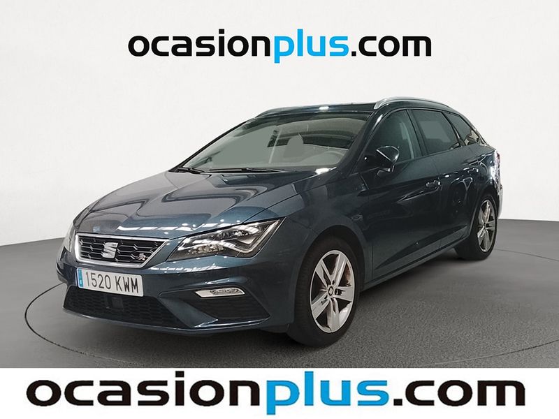 Gris Usado 2019 Seat Leon ST FR Familiar | 14.982 € (Precio justo) - Imagen 1/4