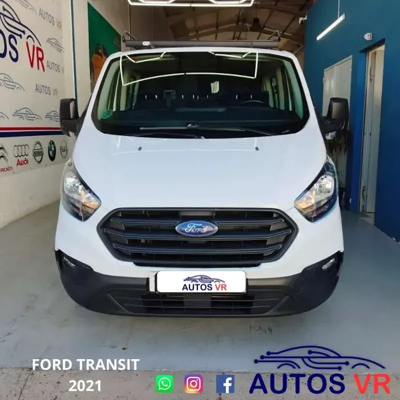 Usado Ford Transit Custom Ambiente 105 CV (77 kW) 2021 Blanco Familiar