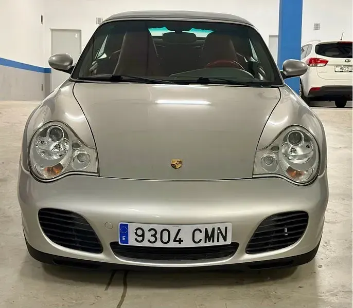 Usado Porsche 911 Carrera 4S Cabriolet 320 CV (235 kW) 2003 Gris / plata Descapotable