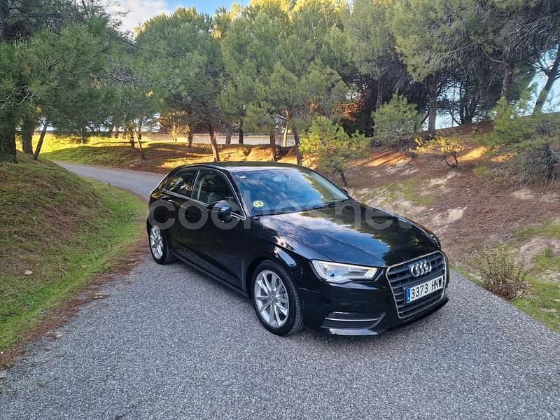 Usado Audi A3 Ambition 150 CV (110 kW) 2013 Negro Berlina
