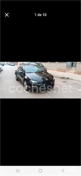 Negro Usado 2011 VW Scirocco Coupe | 10.000 € (Precio justo) - Imagen 1/4
