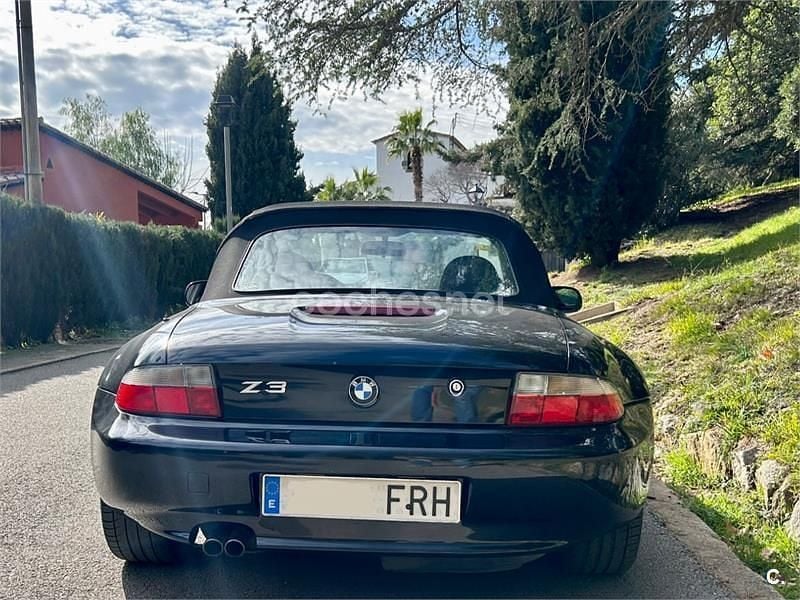 Usado BMW Z3 193 CV (141 kW) 1998 Negro Descapotable