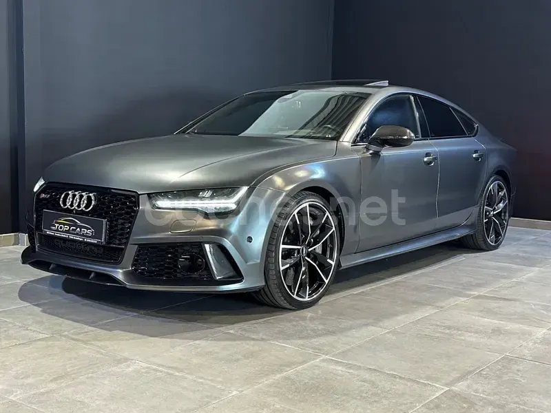 Usado Audi RS7 Sportback Performance 605 CV (444 kW) 2016 Gris / plata Utilitario