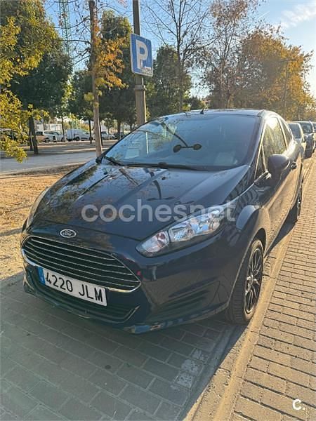 Azul Usado 2016 Ford Fiesta Trend Berlina | 4250 € (Buen precio) - Imagen 1/4
