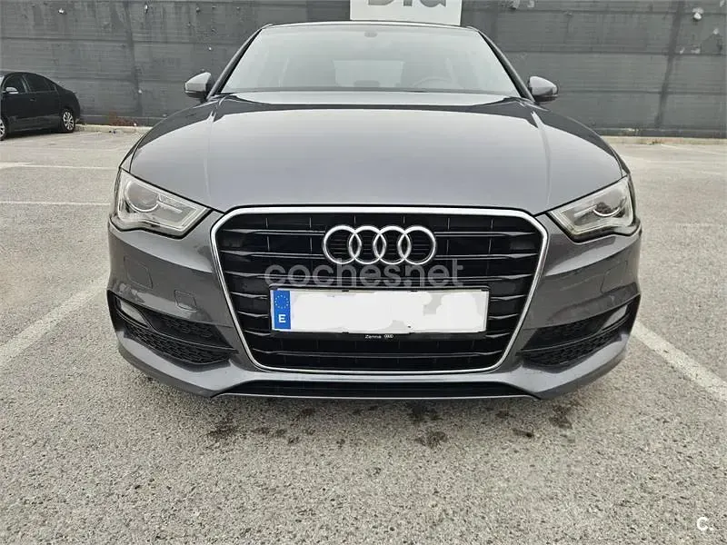 Usado Audi A3 S-Line 110 CV (80 kW) 2016 Gris / plata Berlina