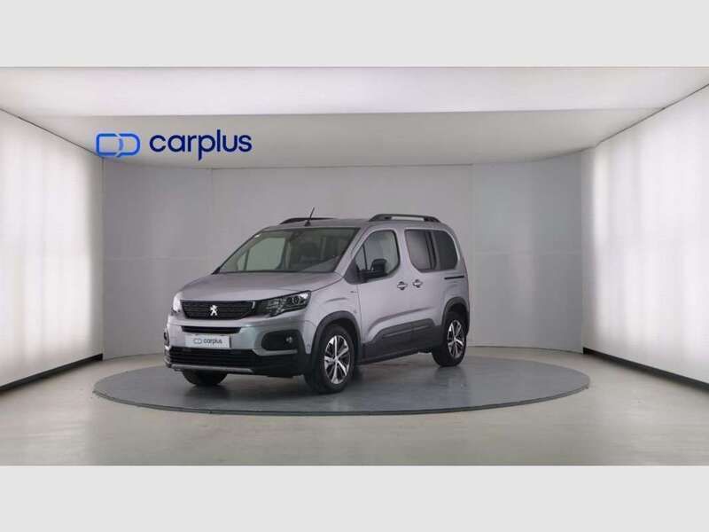 Gris Usado 2019 Peugeot Rifter GT-line Monovolumen | 18.290 € (Precio justo) - Imagen 1/4