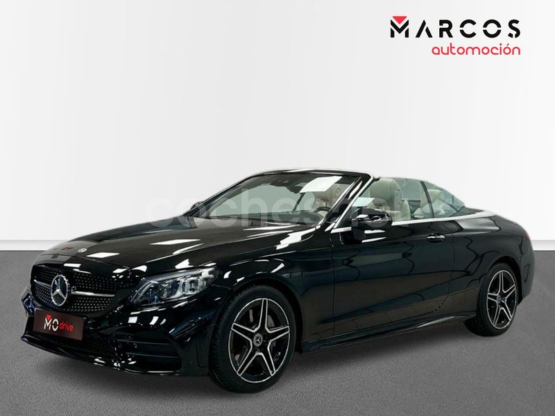 Negro Usado 2020 Mercedes C300 Descapotable | 44.500 € - Imagen 1/4