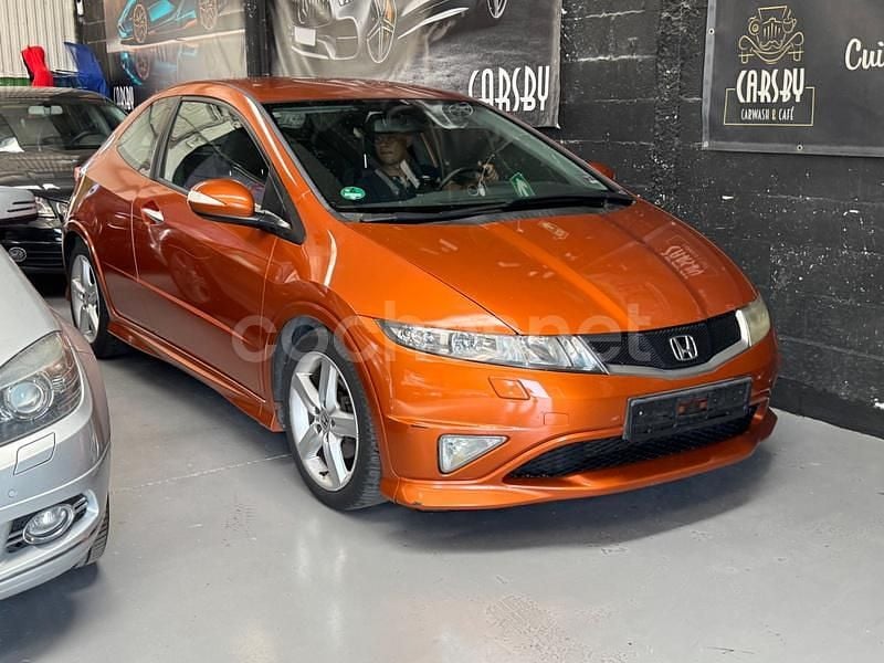 Naranja Usado 2009 Honda Civic Type S Berlina | 7700 € (Precio justo) - Imagen 1/4