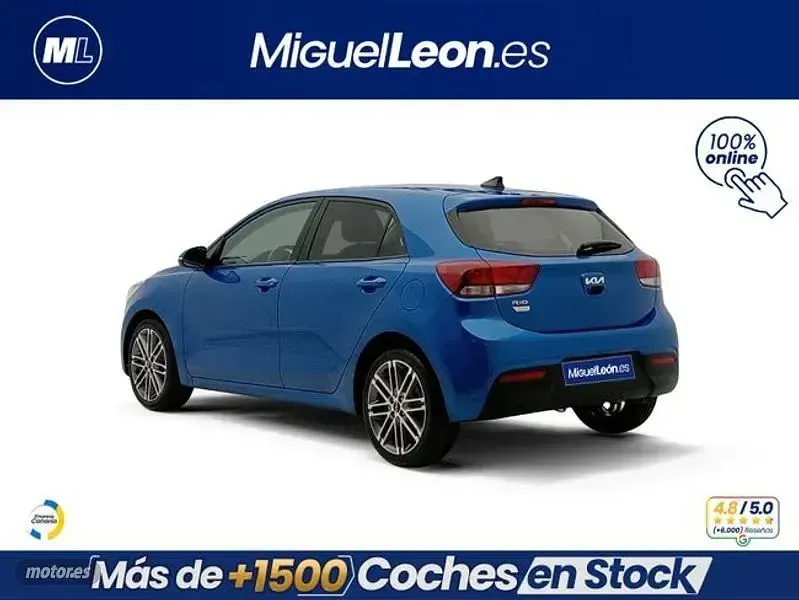 Usado Kia Rio Sport 120 CV (88 kW) 2023 Azul Berlina