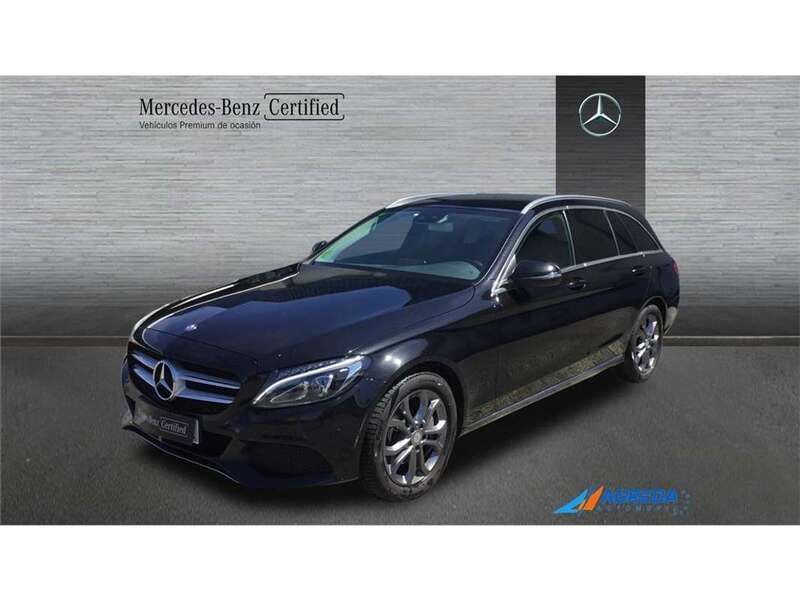 Negro Usado 2015 Mercedes C250 Avantgarde Familiar | 17.900 € (Precio justo) - Imagen 1/4