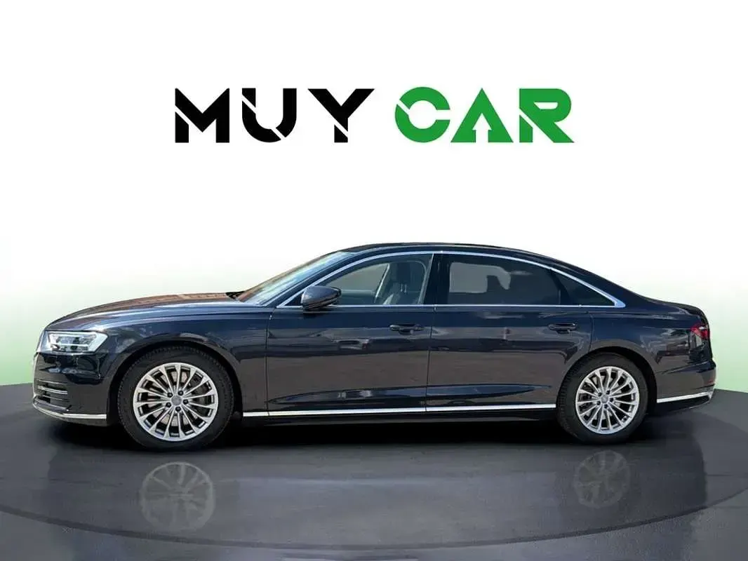 Usado Audi A8L 340 CV (250 kW) 2019 Azul Berlina