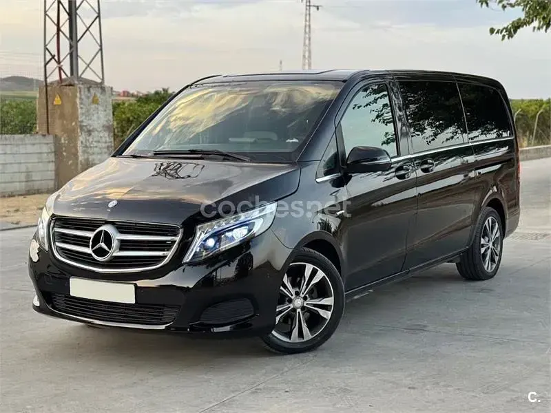Usado Mercedes V220 Avantgarde 163 CV (119 kW) 2017 Negro Monovolumen