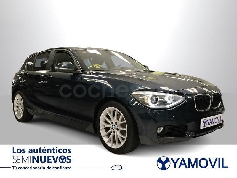 Usado BMW 116 116 CV (85 kW) 2012 Azul Utilitario