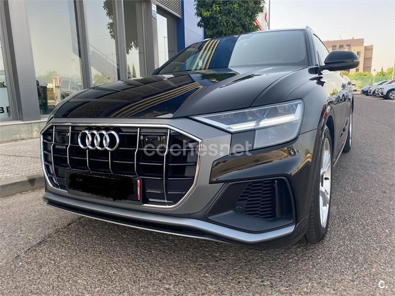 Usado Audi Q8 S-Line 286 CV (210 kW) 2018 Negro SUV