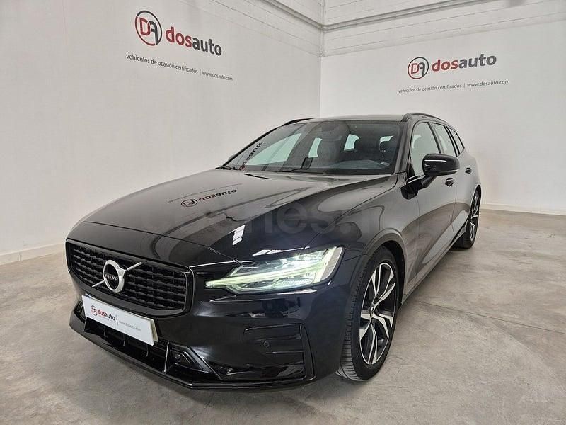 Negro Usado 2022 Volvo V60 R-Design Familiar | 24.990 € (Precio justo) - Imagen 1/4