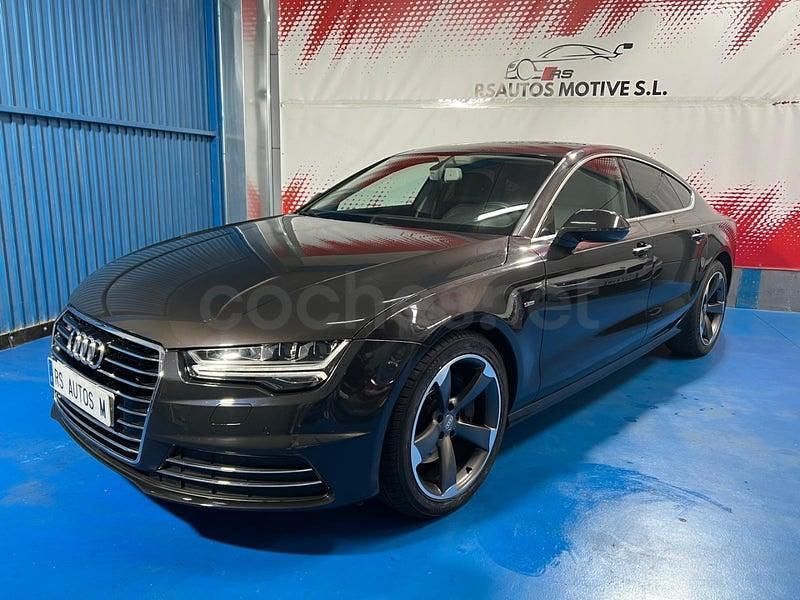 Usado Audi A7 Sportback 218 CV (160 kW) 2015 Gris / plata Utilitario