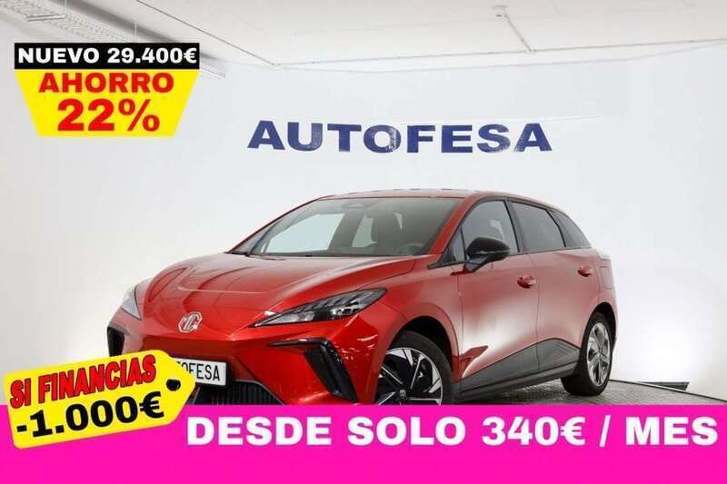 Rojo Usado 2024 MG MG4 EV Utilitario | 22.350 € (Super precio) - Imagen 1/4
