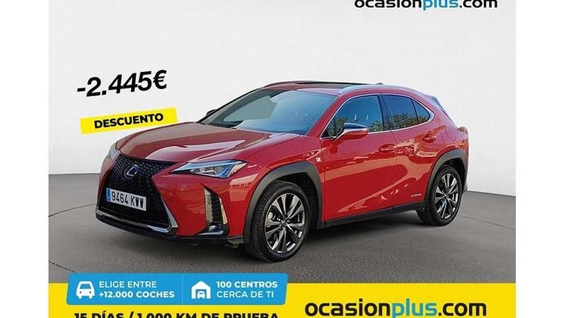 Rojo Usado 2019 Lexus UX 250h Sport Line SUV | 22.228 € (Precio justo) - Imagen 1/4
