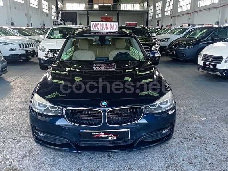 Azul Usado 2014 BMW 318 Gran Turismo Sport Line Berlina | 11.490 € (Precio justo) - Imagen 1/4