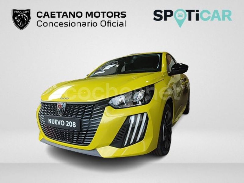 Amarillo Usado 2024 Peugeot 208 Active Utilitario | 19.990 € (Caro) - Imagen 1/4