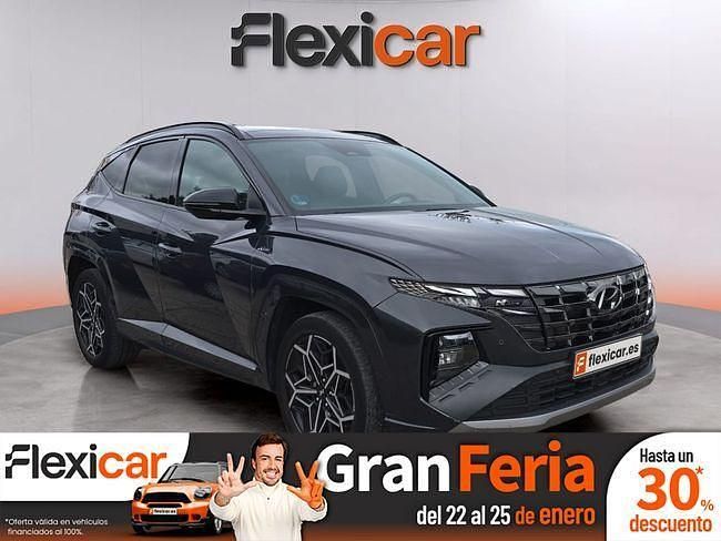 Usado Hyundai Tucson N Line 136 CV (100 kW) 2022 Gris SUV