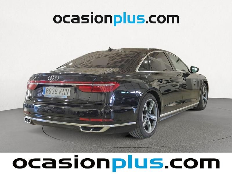 Usado Audi A8 340 CV (250 kW) 2018 Negro Berlina