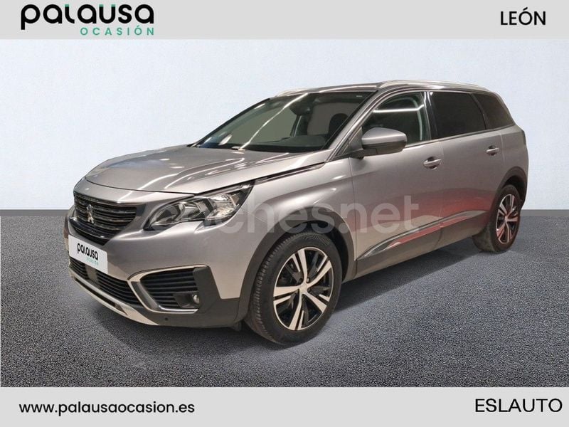 Gris / plata Usado 2019 Peugeot 5008 Allure Monovolumen | 17.500 € (Super precio) - Imagen 1/4