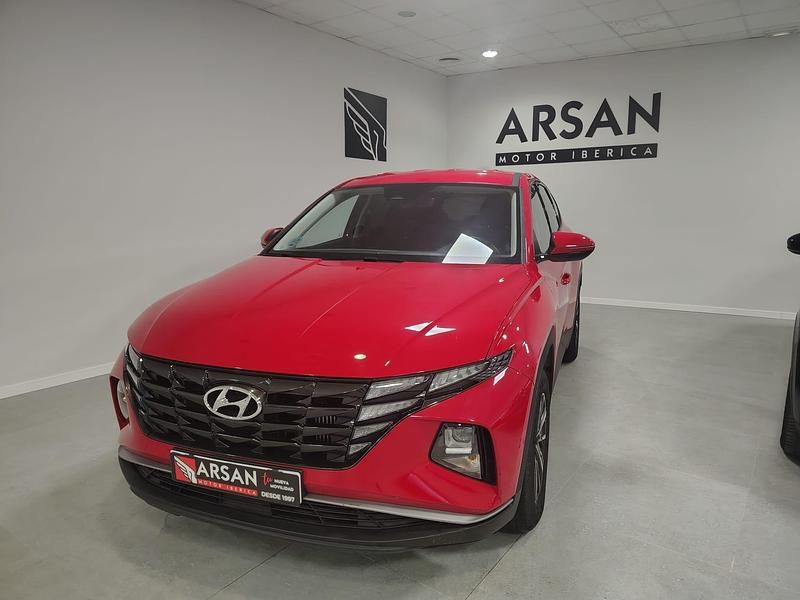 Rojo Usado 2021 Hyundai Tucson SUV | 21.990 € (Precio justo) - Imagen 1/4