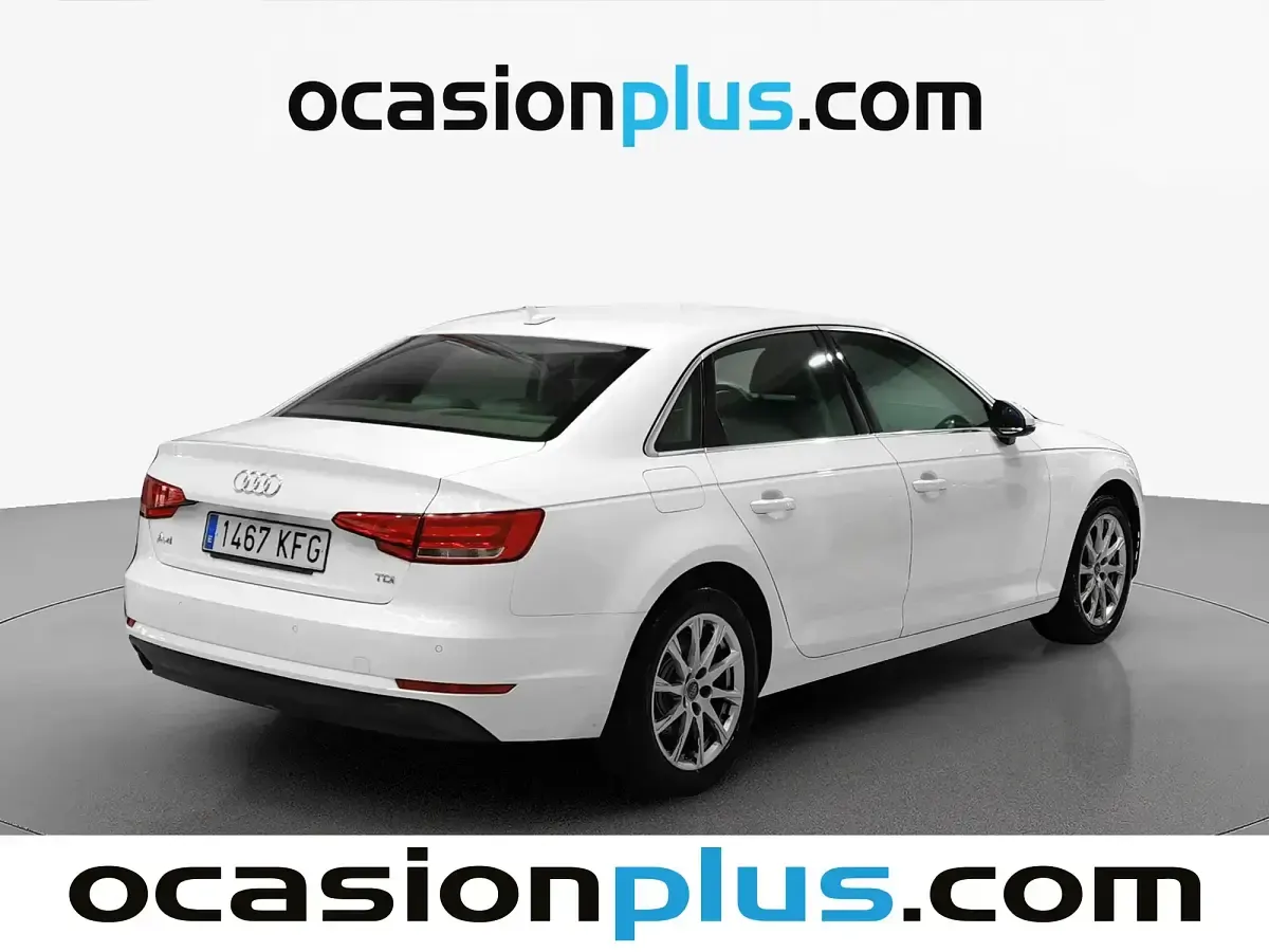Usado Audi A4 Advanced 150 CV (110 kW) 2017 Blanco Berlina