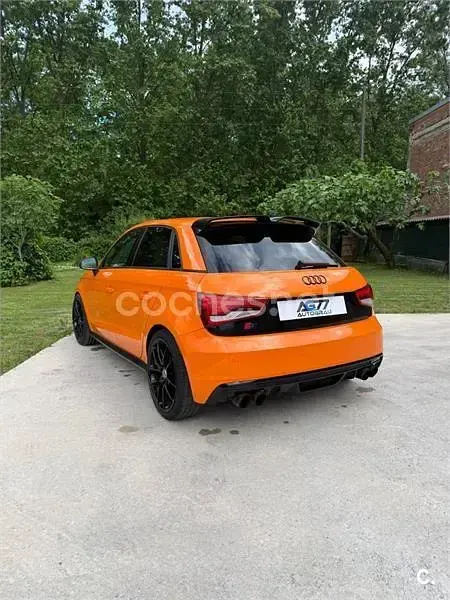 Usado Audi S1 231 CV (169 kW) 2016 Naranja Utilitario