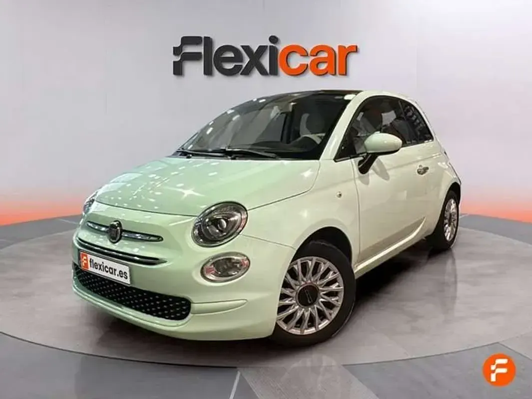 Usado Fiat 500 Lounge 69 CV (50 kW) 2019 Verde Utilitario