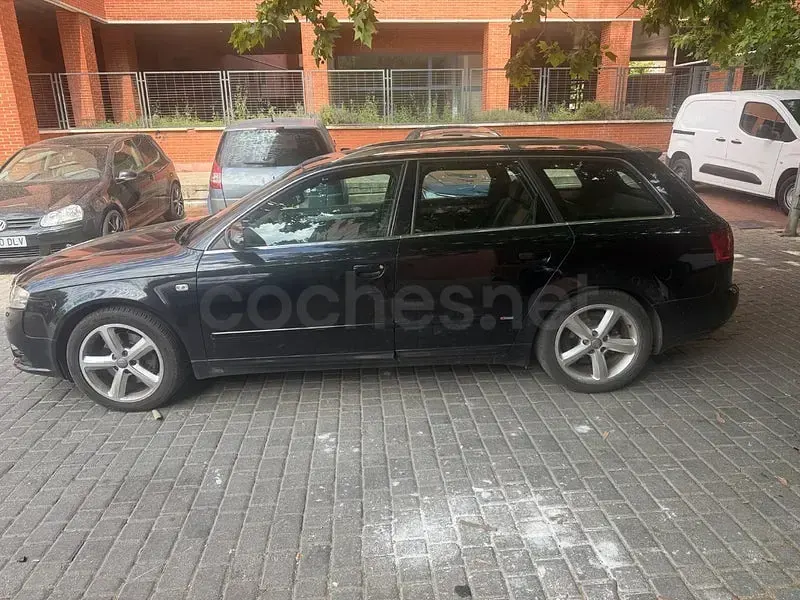 Usado Audi A4 S-Line 170 CV (125 kW) 2006 Negro Familiar