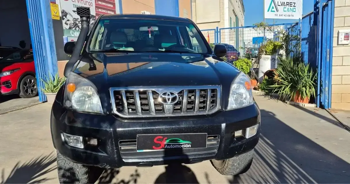 Usado Toyota Land Cruiser 163 CV (119 kW) 2004 Negro SUV