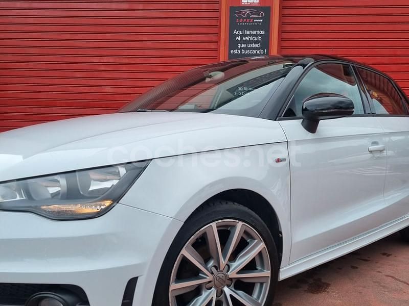 Usado Audi A1 Sportback Attraction 90 CV (66 kW) 2014 Blanco Utilitario