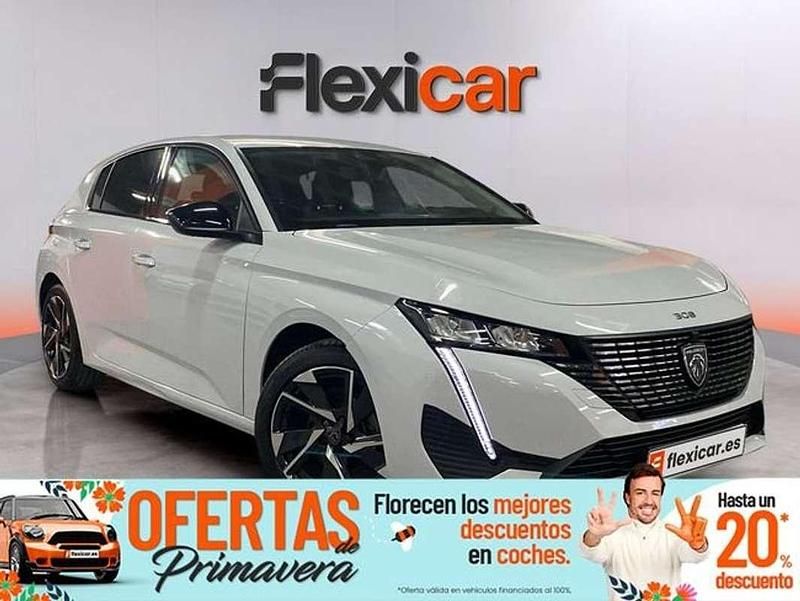 Usado Peugeot 308 Allure 131 CV (96 kW) 2024 Blanco Utilitario
