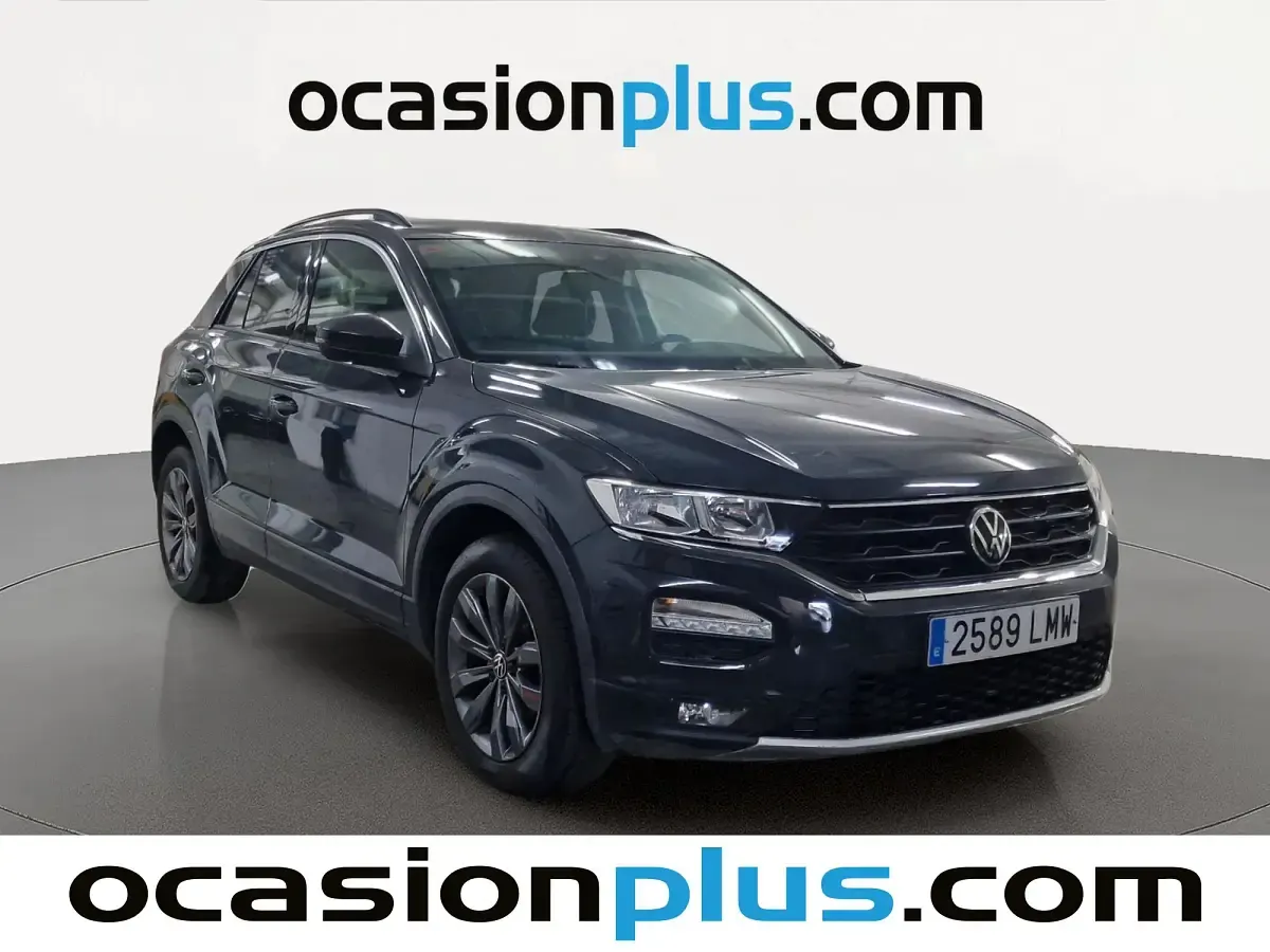 Usado VW T-Roc Advance 110 CV (80 kW) 2021 Gris SUV
