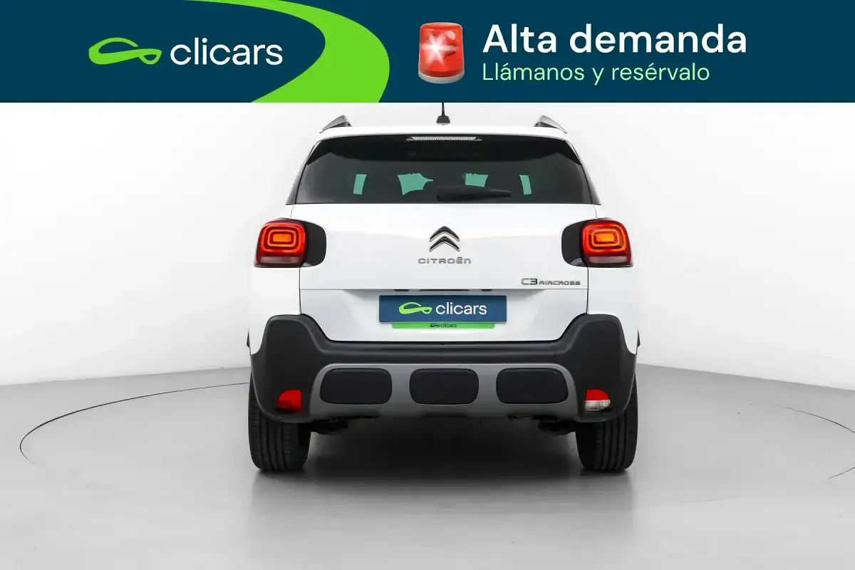 Usado Citroën C3 Aircross PureTech 131 CV (96 kW) 2018 Blanco SUV