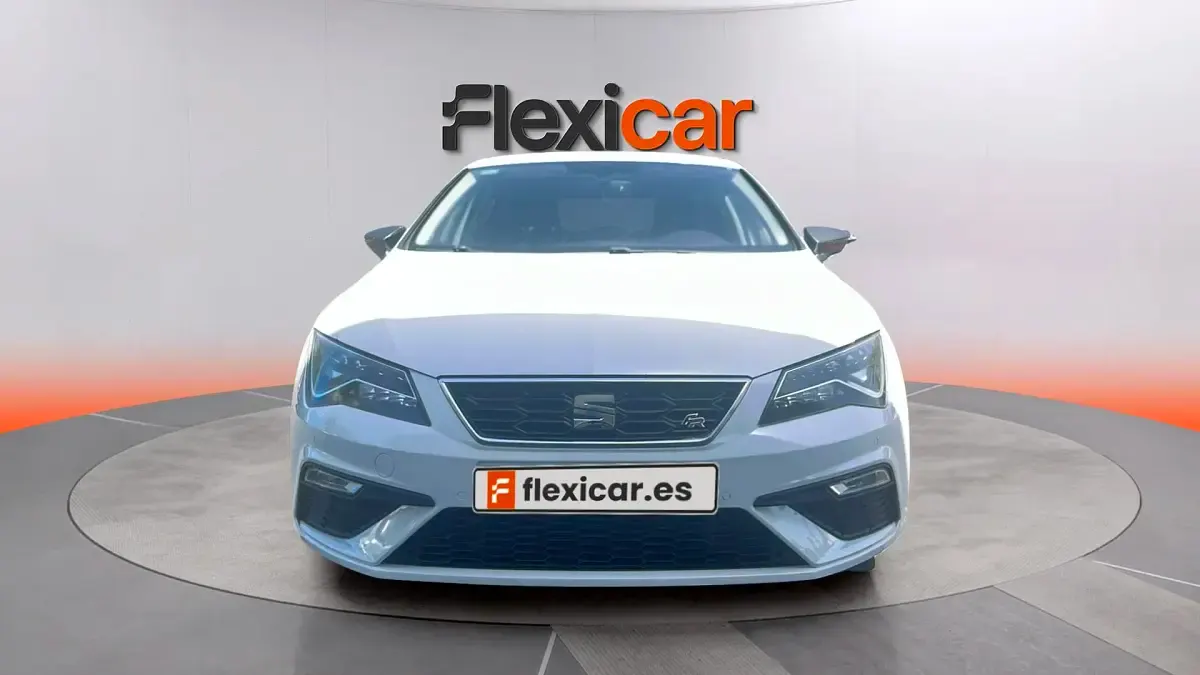 Usado Seat Leon FR 150 CV (110 kW) 2018 Blanco Berlina
