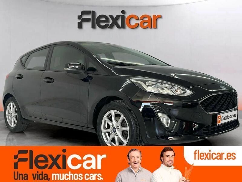 Negro Usado 2018 Ford Fiesta Trend+ Utilitario | 9990 € (Buen precio) - Imagen 1/4