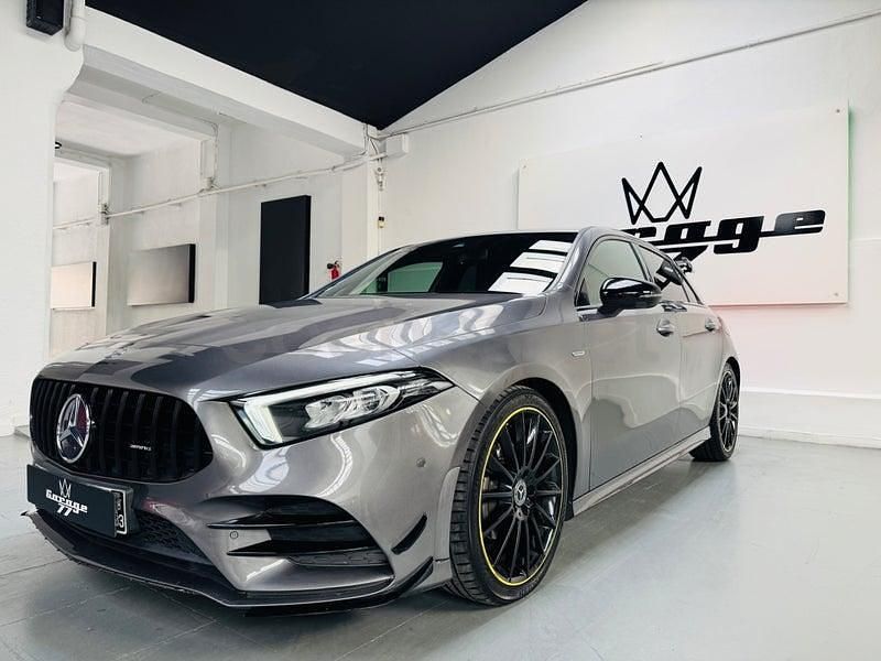 Usado Mercedes A200 163 CV (119 kW) 2018 Gris / plata Berlina