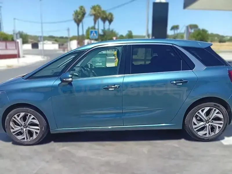 Usado Citroën C4 Picasso Exclusive 150 CV (110 kW) 2014 Verde Monovolumen