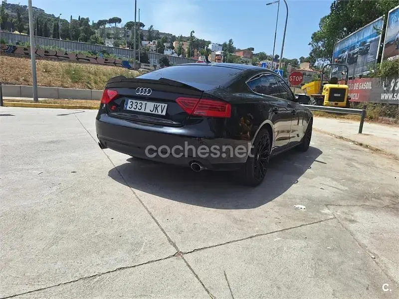 Usado Audi A5 Sportback Advanced 177 CV (130 kW) 2015 Negro Utilitario