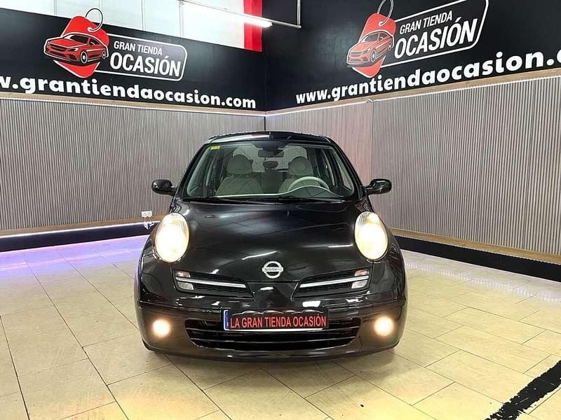 Usado Nissan Micra Acenta 86 CV (63 kW) 2006 Negro Utilitario