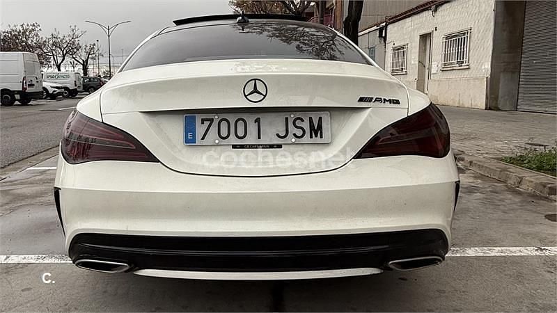 Usado Mercedes CLA200 136 CV (100 kW) 2016 Blanco Berlina