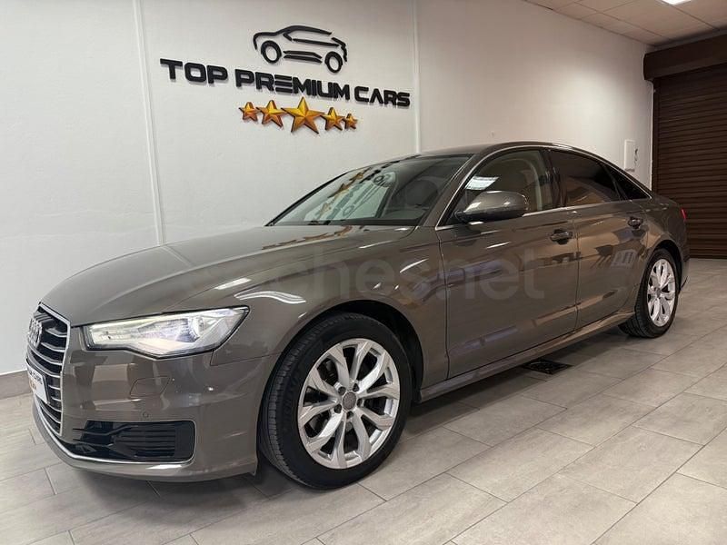 Usado Audi A6 S-Line 190 CV (139 kW) 2016 Marrón Berlina