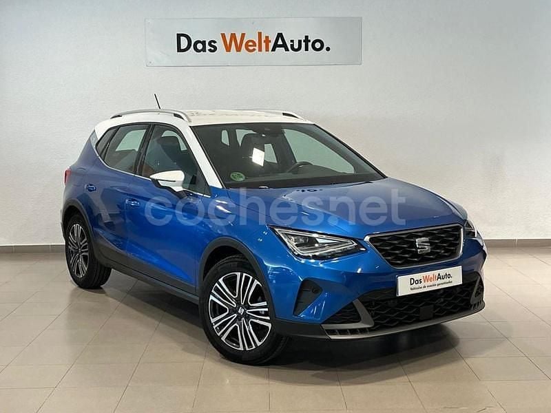 Azul Usado 2024 Seat Arona FR SUV | 18.800 € (Precio justo) - Imagen 1/4