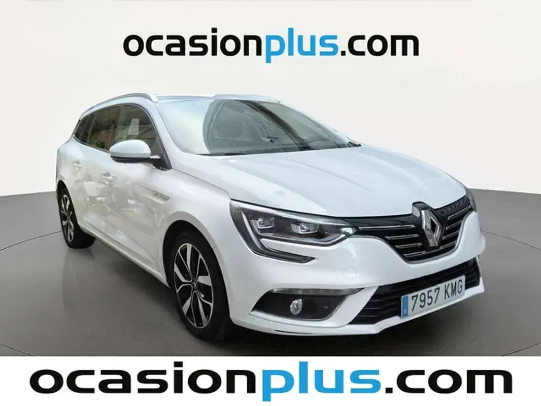 Usado Renault Mégane GrandTour Bose Edition 132 CV (97 kW) 2018 Blanco Familiar