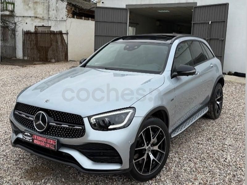 Usado Mercedes GLC300e 306 CV (225 kW) 2021 Gris / plata SUV