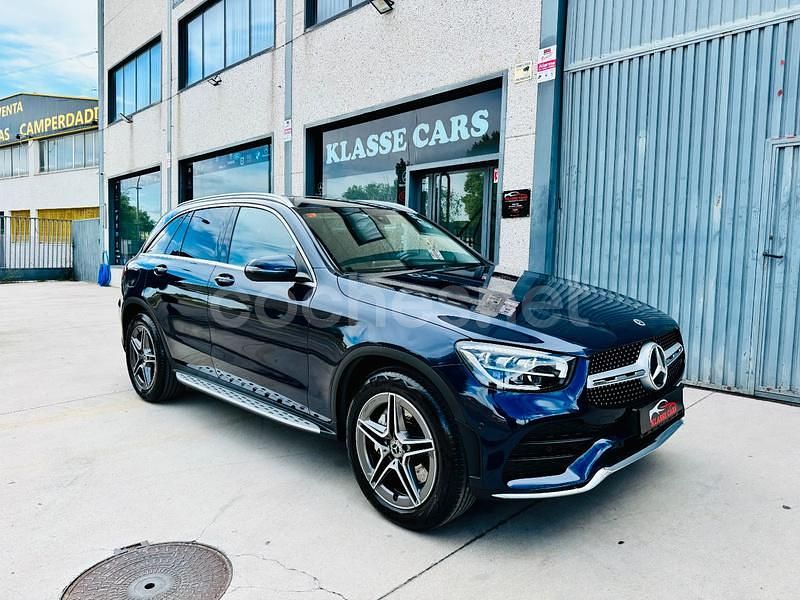 Azul Usado 2021 Mercedes GLC300 SUV | 37.999 € (Buen precio) - Imagen 1/4